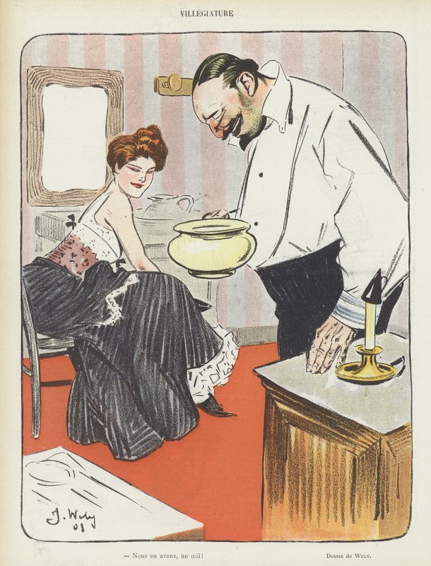 Ilustración para Le Rire de Jacques Wely