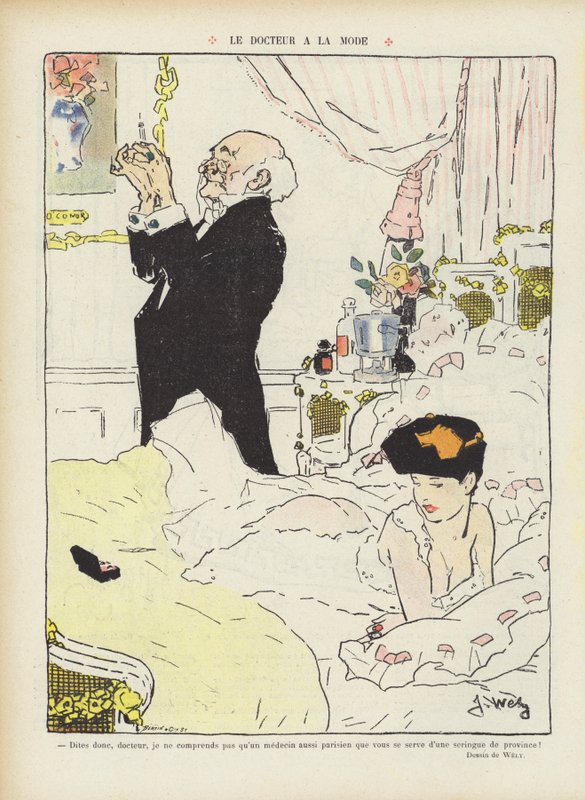 Ilustración para Le Rire de Jacques Wely