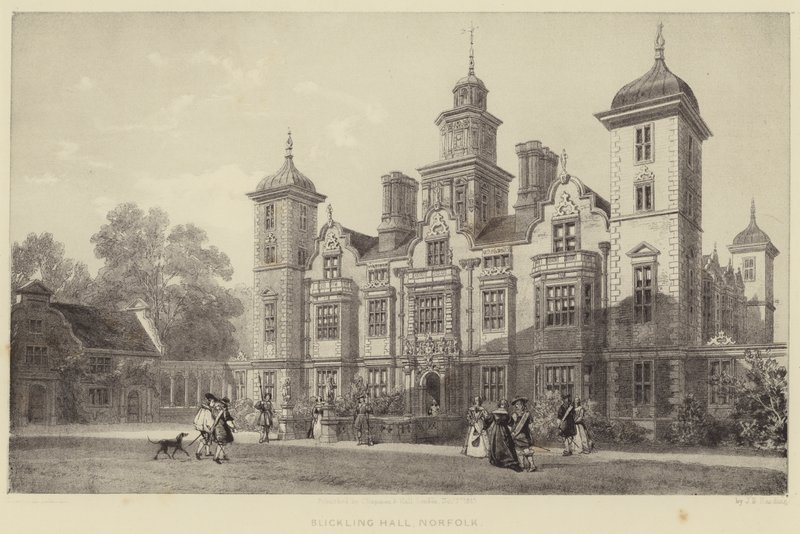 Blickling Hall, Norfolk de James Duffield Harding