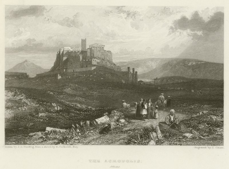 La Acrópolis, Atenas de James Duffield Harding