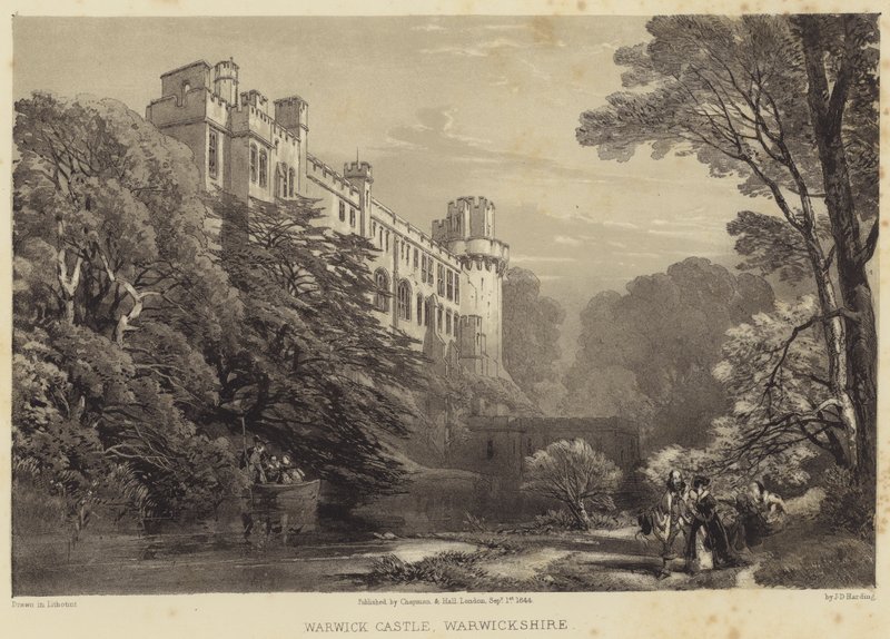 Castillo de Warwick, Warwickshire de James Duffield Harding