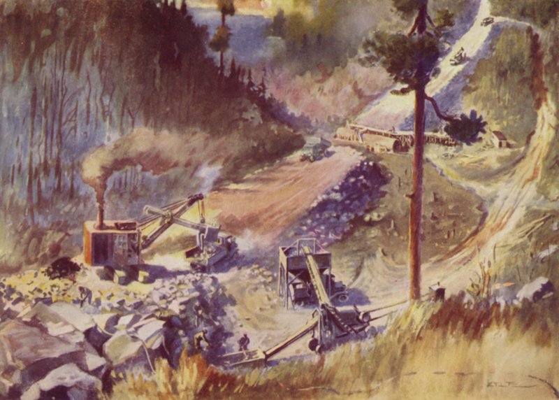 Construcción de carreteras de James Fergus Kyle