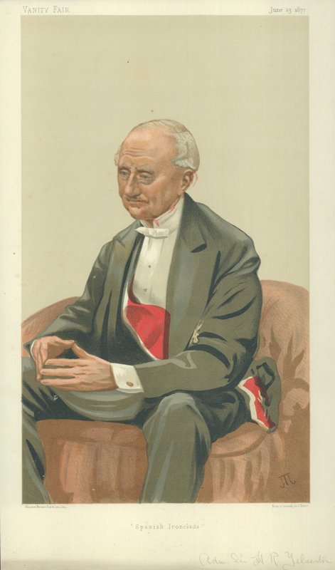 Almirante Sir Hastings Reginald Yelverton de James Jacques Joseph Tissot