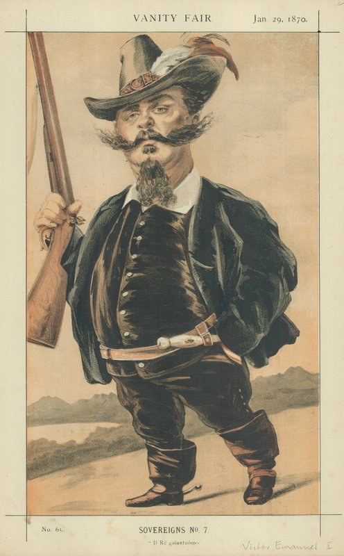 Víctor Manuel I de James Jacques Joseph Tissot