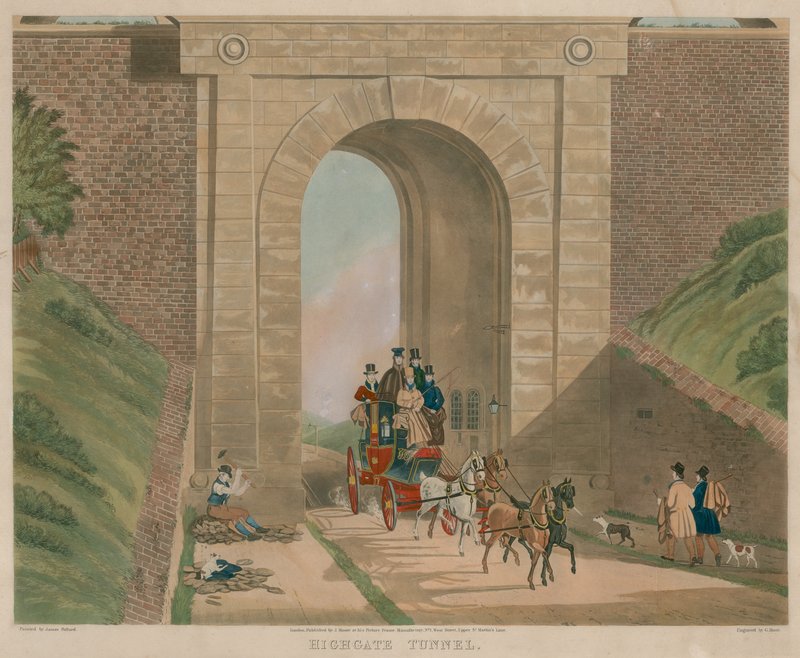 Arco de Highgate de James Pollard