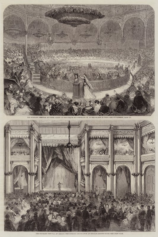 El Festival de Schiller de Jean Adolphe Beauce