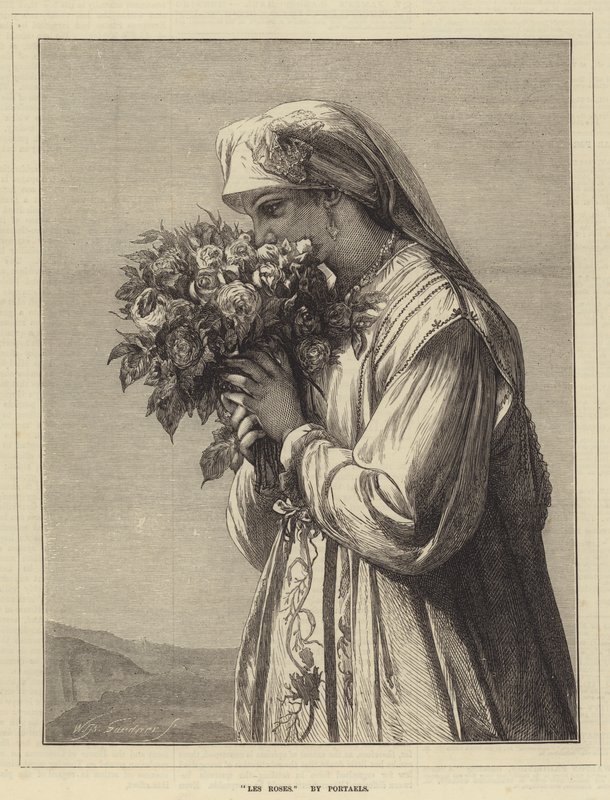 Las Rosas de Jean Francois Portaels