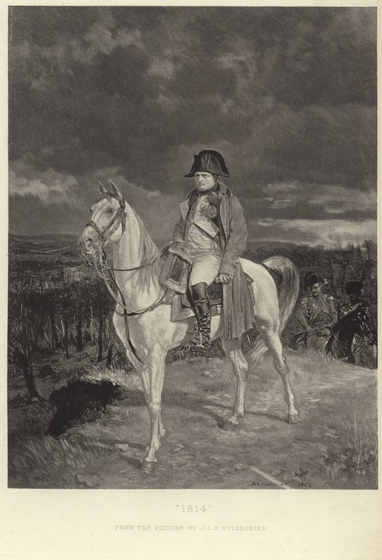 Retrato de Napoleón Bonaparte de Jean Louis Ernest Meissonier