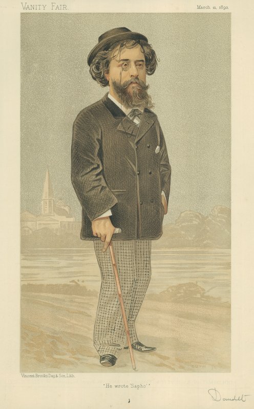 M Alphonse Daudet de Jean Baptiste Guth
