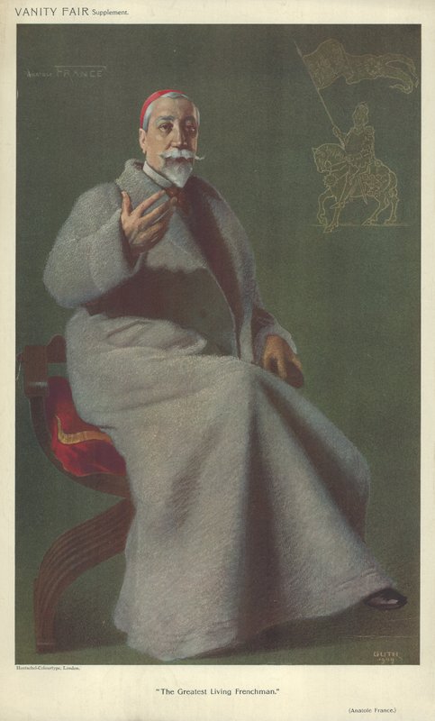 M Anatole France de Jean Baptiste Guth