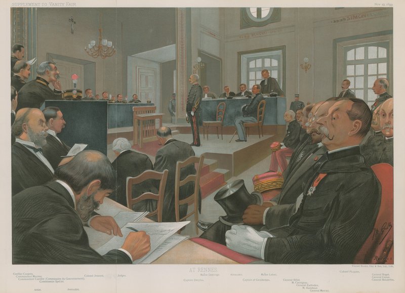 El juicio de Dreyfus de Jean Baptiste Guth