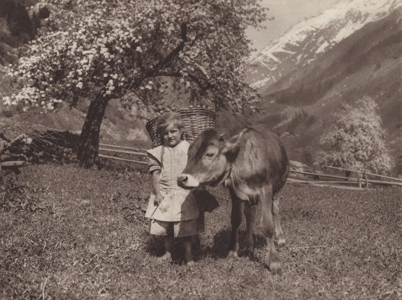 Suiza: La generación más joven (foto en blanco y negro) de Jean Gaberell