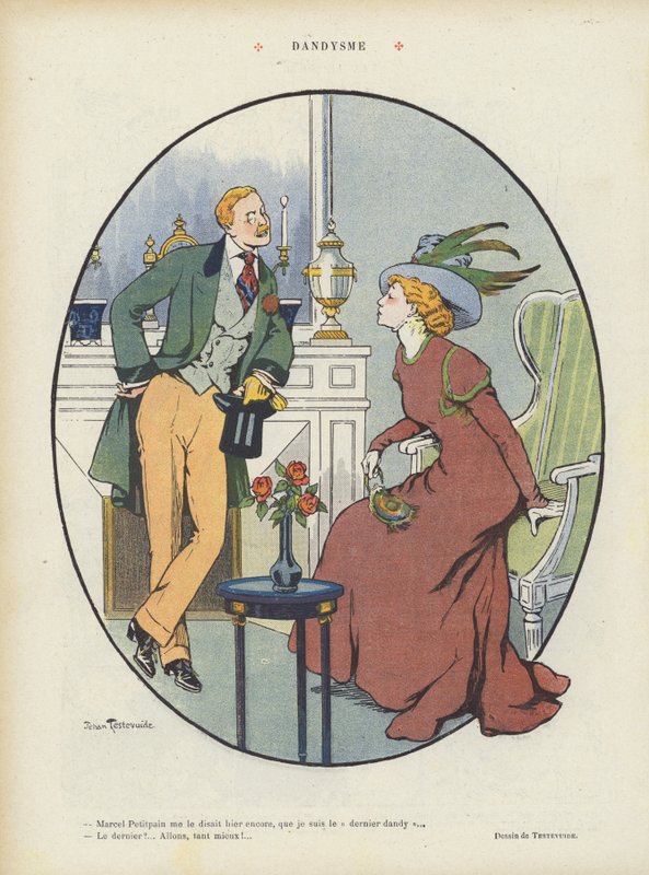 Ilustración para Le Rire de Jehan Testevuide