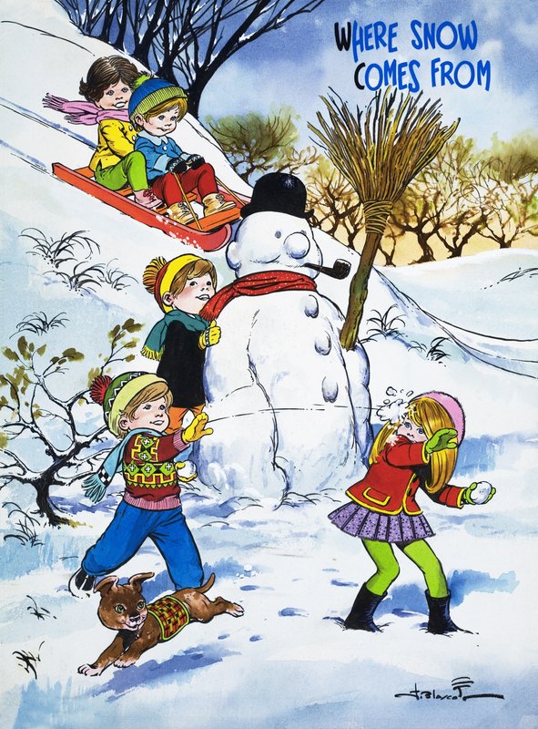 De dónde viene la nieve de Jesus Blasco