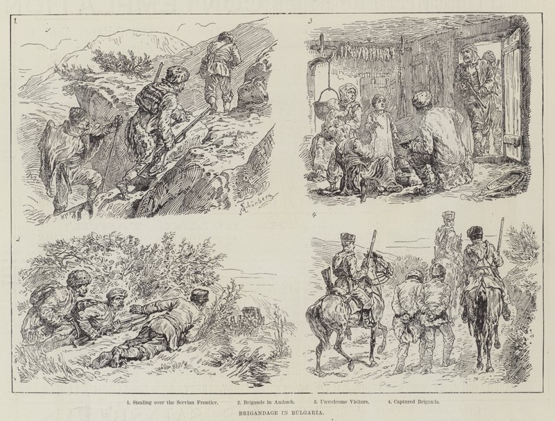 Bandidaje en Bulgaria de Johann Nepomuk Schonberg