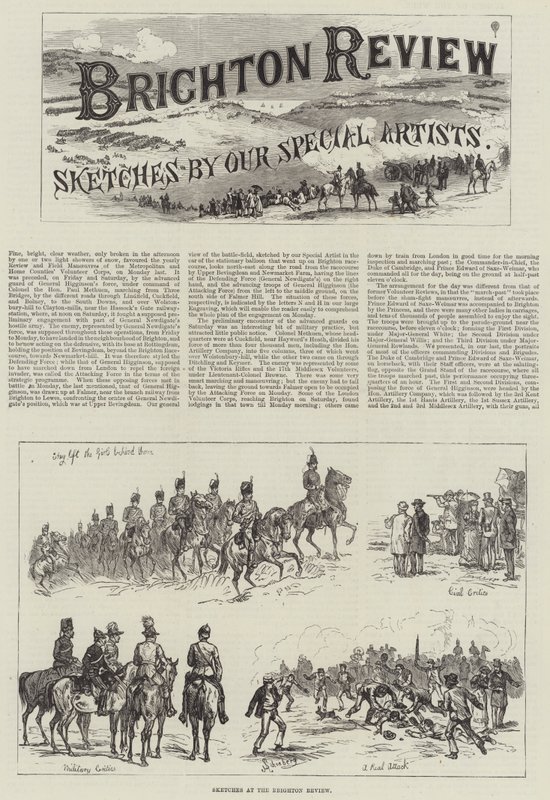 Bocetos en la revisión de Brighton de Johann Nepomuk Schonberg
