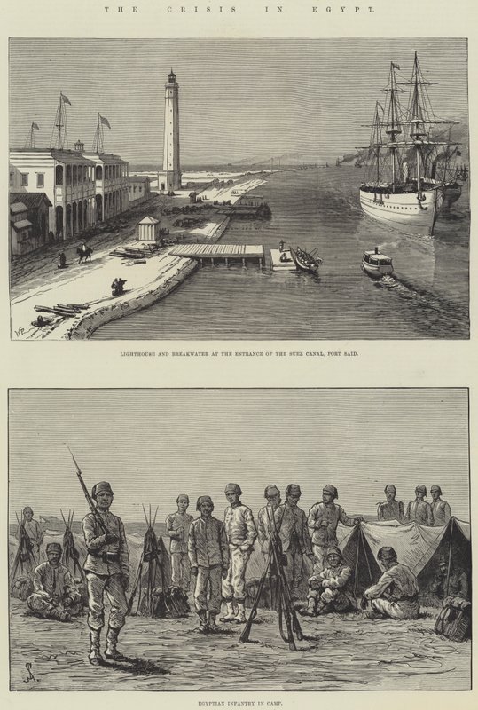 La crisis en Egipto de Johann Nepomuk Schonberg