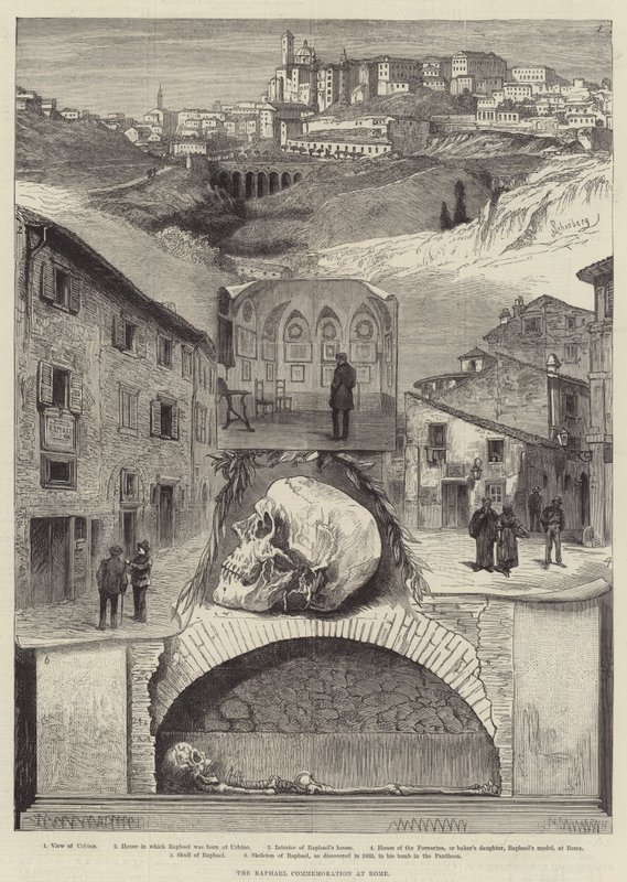 La Conmemoración de Rafael en Roma de Johann Nepomuk Schonberg