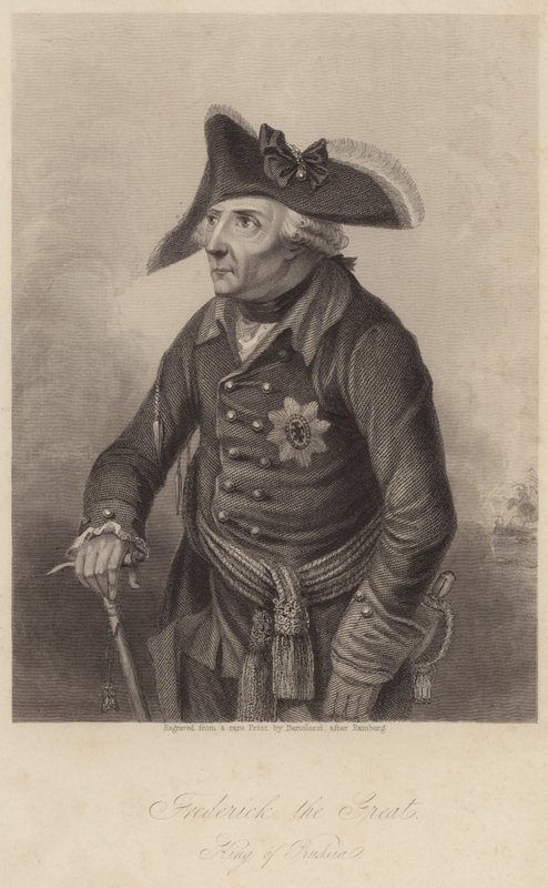Rey Federico II de Prusia de Johann Heinrich Ramberg