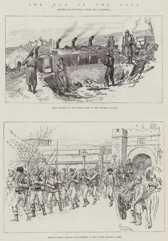 La guerra en el Este de Johann Nepomuk Schonberg