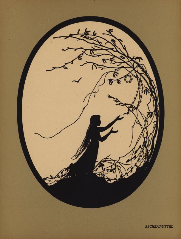 Cenicienta (litografía) de Johanna Beckmann