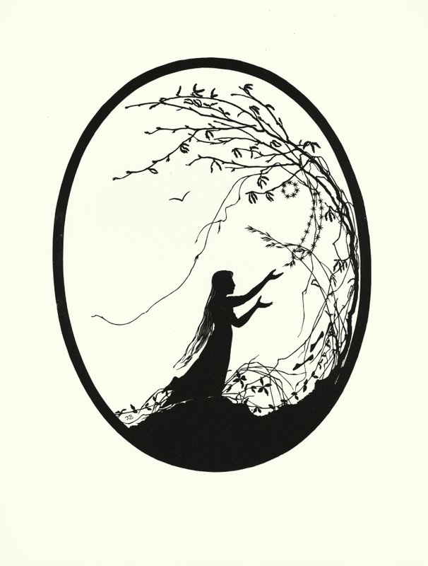 Cenicienta (litografía) de Johanna Beckmann