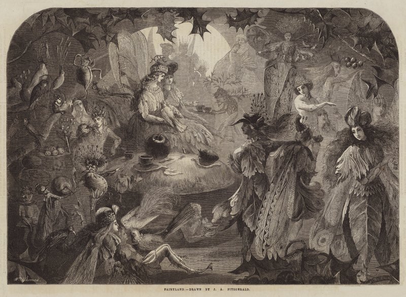 Tierra de hadas de John Anster Fitzgerald