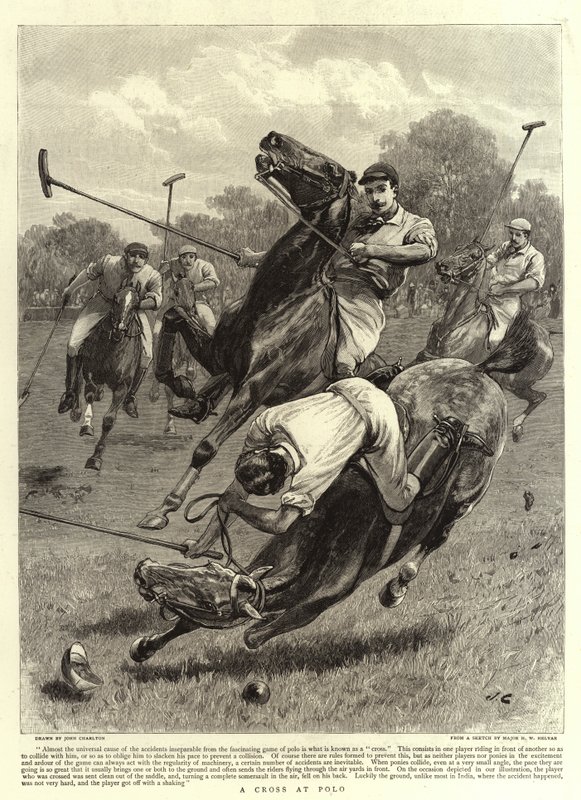 Una Cruz en Polo de John Charlton