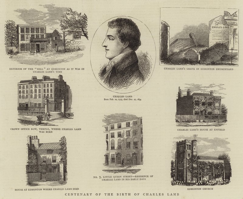 Centenario del Nacimiento de Charles Lamb de John Charlton