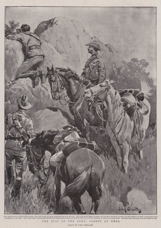 Los ojos del ejército, exploradores en acción de John Charlton
