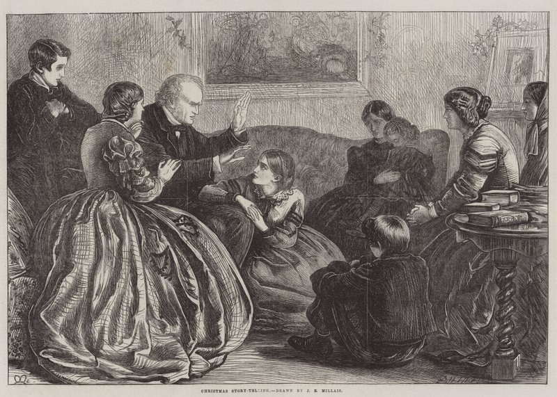 Cuentos de Navidad de John Everett Millais