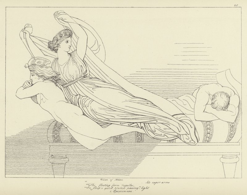 Agamenón de John Flaxman