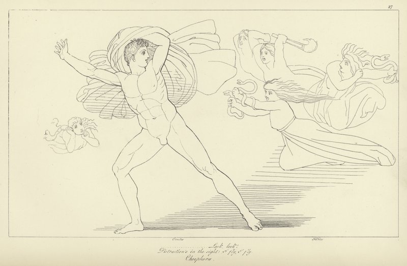 Orestes de John Flaxman