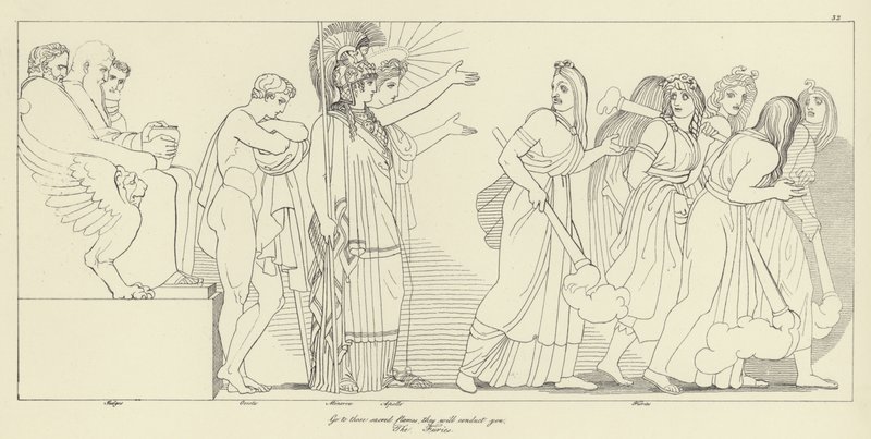 Las Furias de John Flaxman