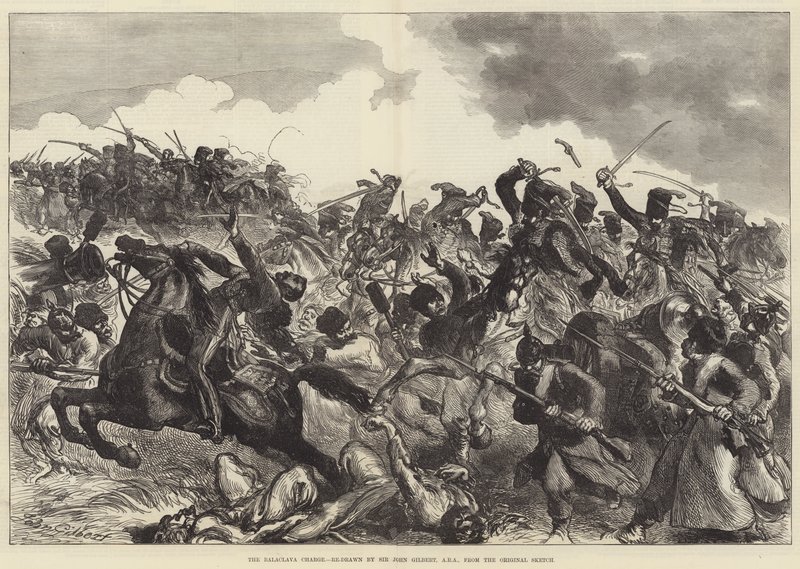 La Carga de Balaclava de John Gilbert