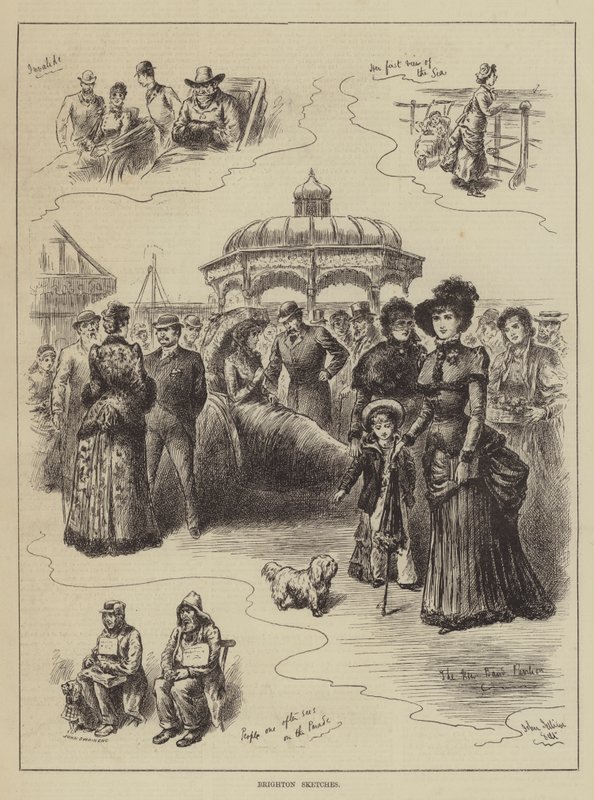 Bocetos de Brighton de John Jellicoe
