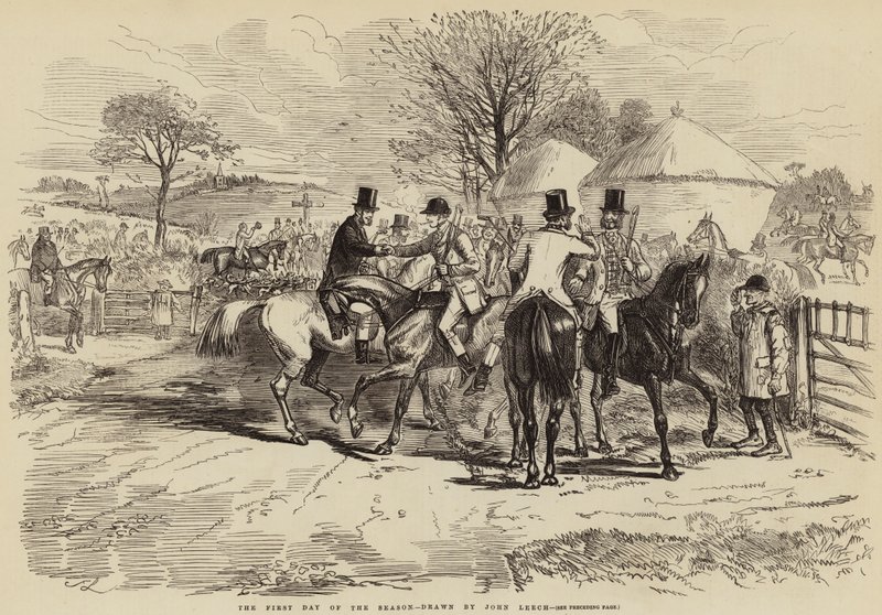 El primer día de la temporada de John Leech
