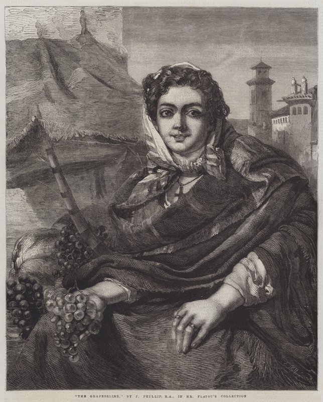 El vendedor de uvas de John Phillip