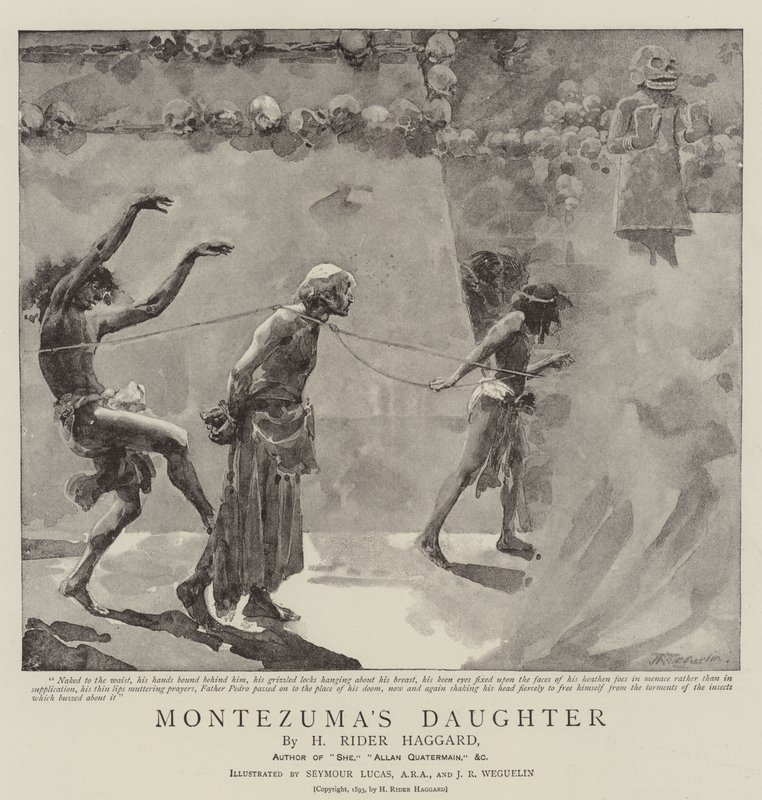 La Hija de Moctezuma de John Seymour Lucas