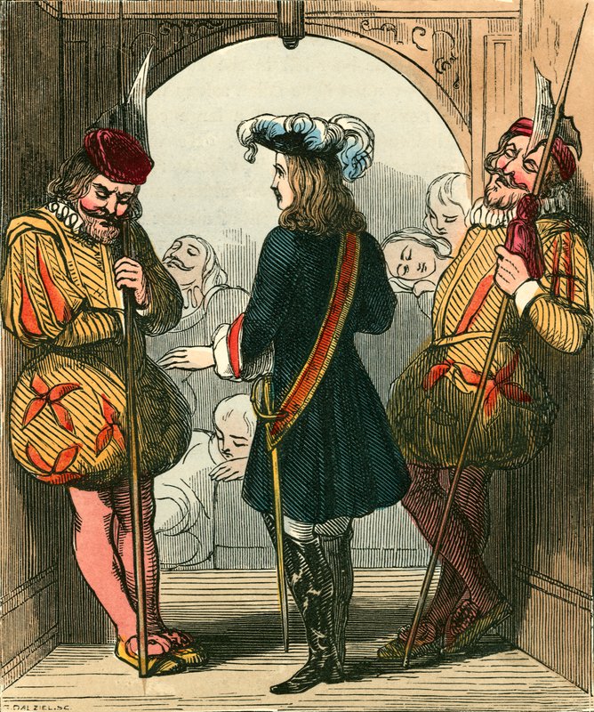 La llegada del hijo del rey de John Absolon