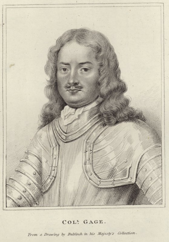 Retrato de Sir Henry Gage de John Bulfinch