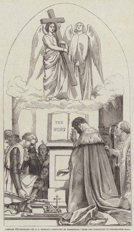 Caricatura, Religión de John Callcott Horsley