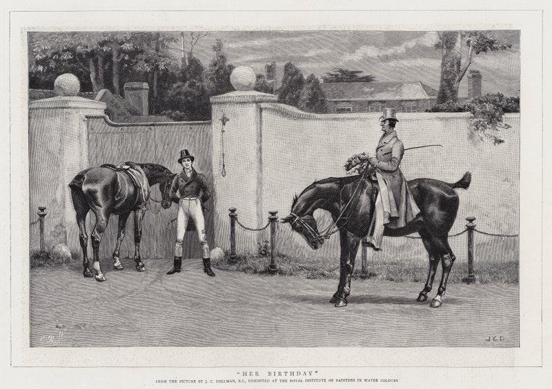 Su cumpleaños de John Charles Dollman