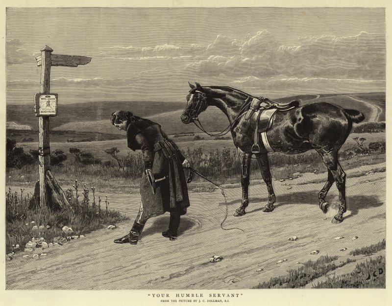 Su Humilde Servidor de John Charles Dollman