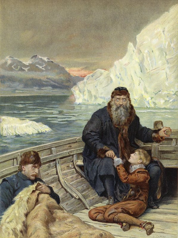 El último viaje de Henry Hudson de John Collier