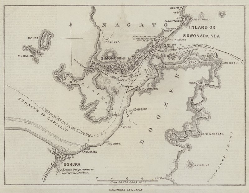 Bahía de Simonoseki, Japón de John Dower