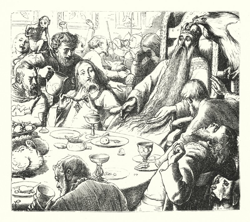El Sueño Diurno de John Everett (after) Millais