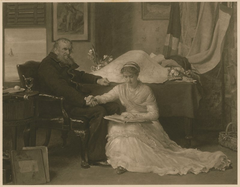 El Paso del Noroeste de John Everett (after) Millais