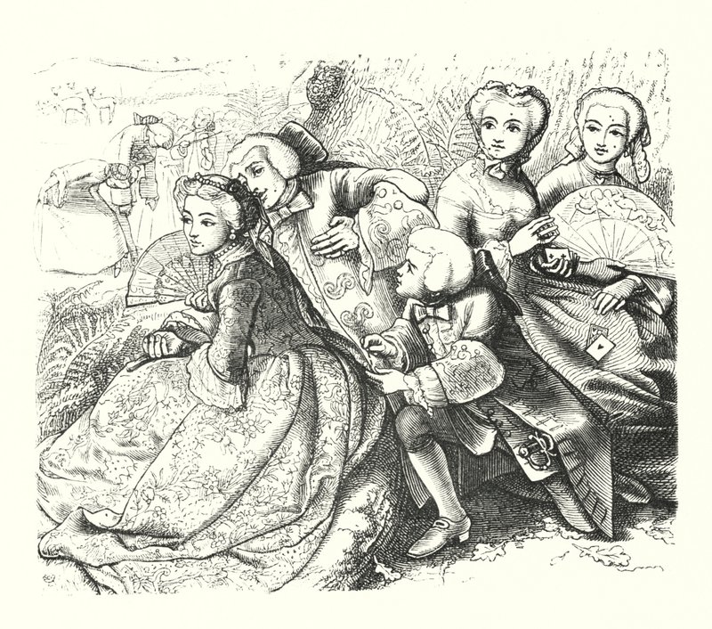 El roble parlante de John Everett (after) Millais