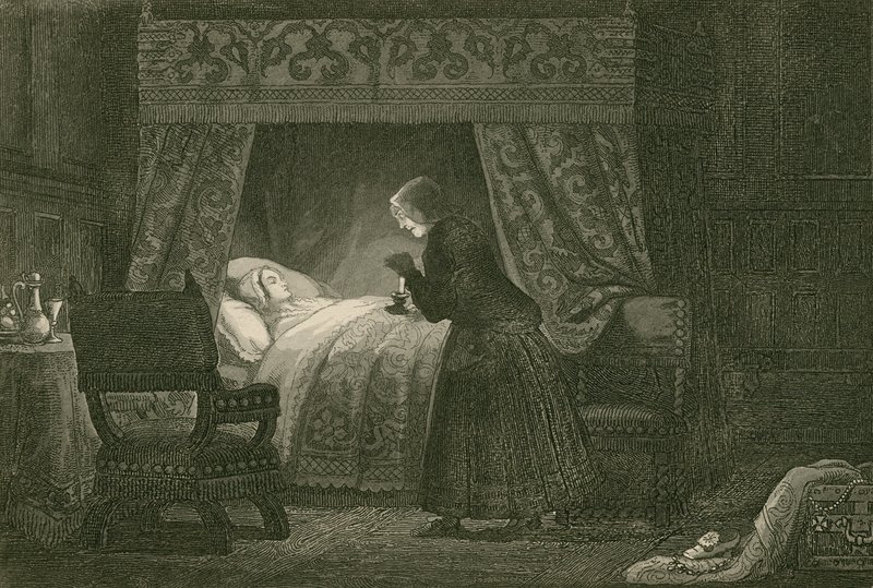 Judith Malmayus meditando el Asesinato de Amabel de John Franklin